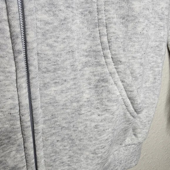 H&M Grey Fleece Hoodie Size 8-10 Y New With Tags - Picture 3 of 4